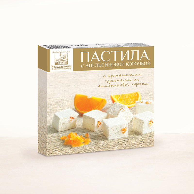  Пастила 205г с апельсиновой корочкой  в Каменке