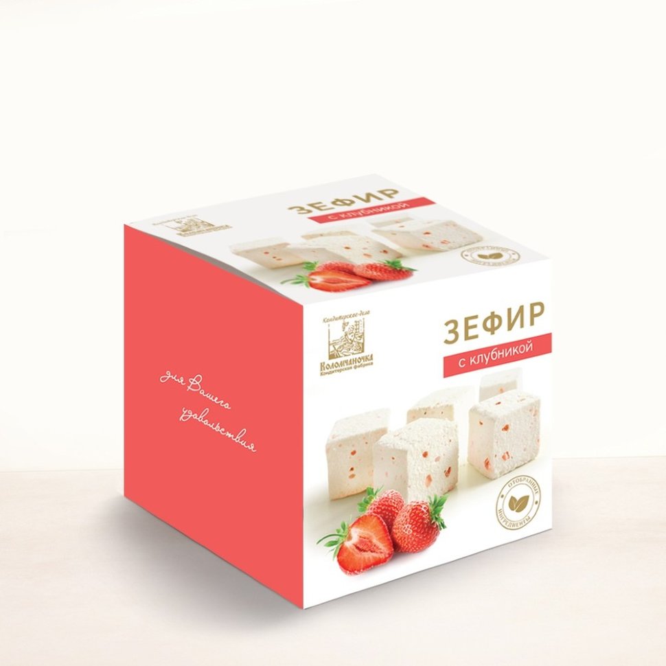  Зефир с клубникой 180г  в Каменке