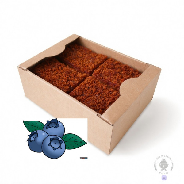 №3 Пряник 1кг с фруктовой начинкой Черника в Каменке