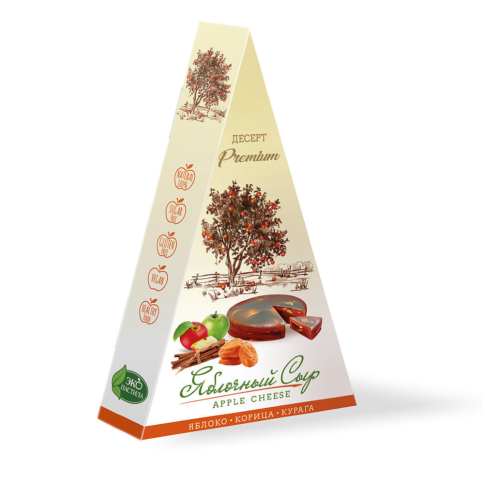  Сыр яблочный  Яблоко-Корица-Курага 120г в Каменке